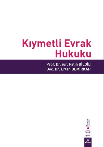 Kıymetli Evrak Hukuku - Fatih Bilgili