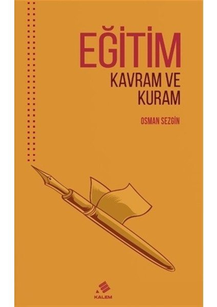 Eğitim - Kavram ve Kuram