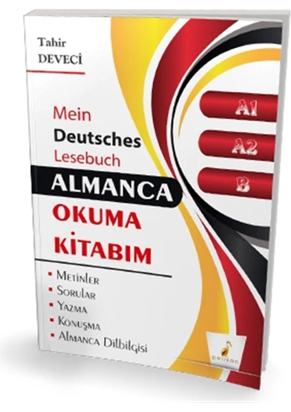 Pelikan Tıp Teknik Yayıncılık Almanca Okuma Kitabım A1 - A2 - B Seviyesi 2023