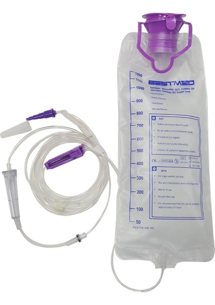 Gravity Enteral Beslenme Seti Bestmed EFBS-1200G 1200ML
