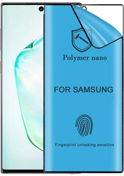 Polymer Full Nano Ekran Koruyucu Samsung Note 10 Plus