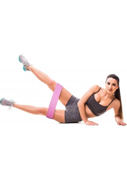 Ultra Deluxe Aerobik Fitness Direnç Bandı Uyluk Germe Kol Bacak Kalça Bandı 33X8CM fiyatları