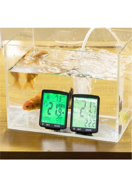 Çok Fonksiyonlu LCD Ekran Bisiklet Bilgisayar Kablosuz (Yurt Dışından)