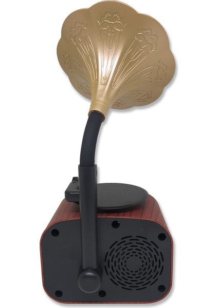 RT-705 Gramafon Görünümlü Bluetooth Hoparlör & Mini Radyo