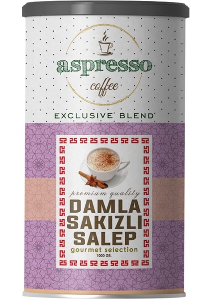 Damla Sakızlı Salep 1000 Gr.