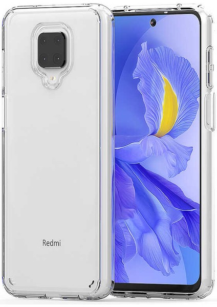 Xiaomi Redmi Note 9s Kılıf Full Şeffaf Sararmaz Kapak