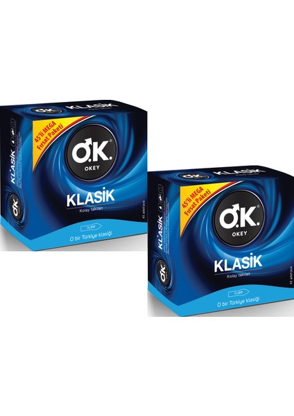 Klasik 45LI x 2 Paket Toplam 90 Adet