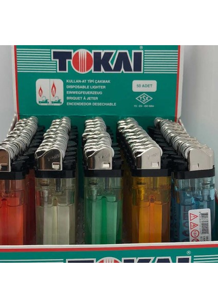 Doldur Kullan Taşlı Tip F4010 1*50 Adet Çakmak