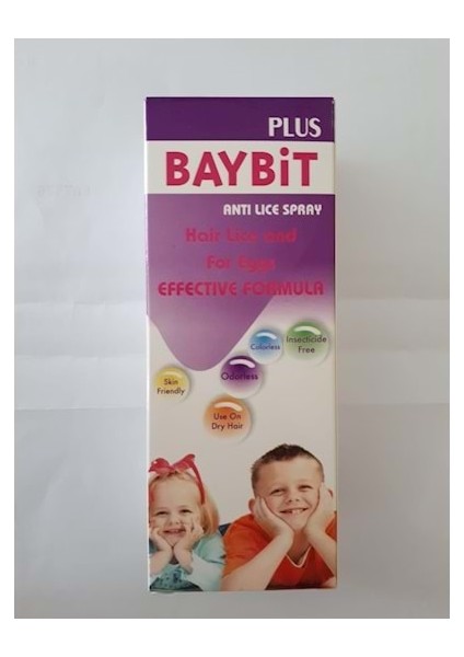 Baybit Plus  75 ml - Çelik Tarak Hediyeli