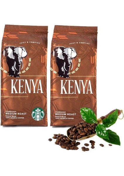 Kenya Çekirdek Kahve 2 x 250 gr