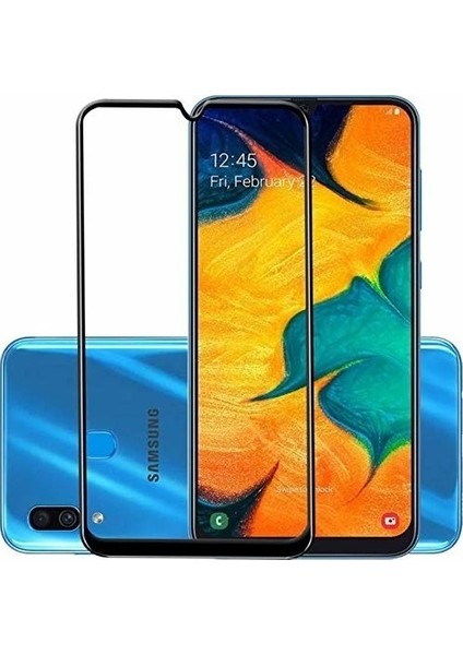 SKV Mobile Samsung A70 Tam Ekran Koruyucu Kırılmaz Cam