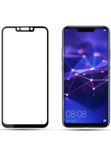 SKV Mobile Huawei Mate 20 Lite Tam Ekran Koruyucu Kırılmaz Cam