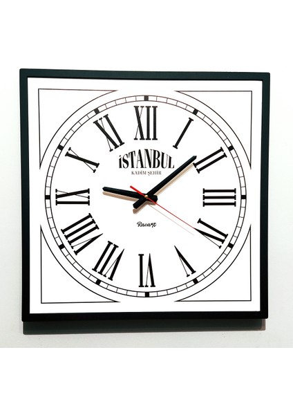 RacartShop Istanbul Dekoratif Duvar Saati – U25