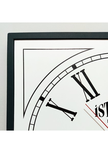 RacartShop Istanbul Dekoratif Duvar Saati – U25 fırsatları