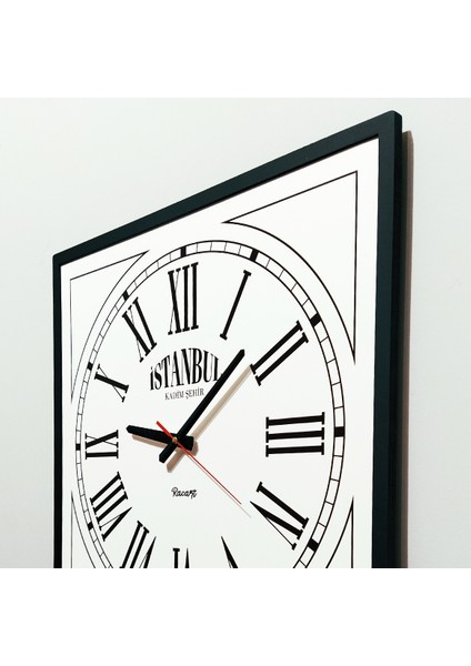 RacartShop Istanbul Dekoratif Duvar Saati – U25 indirimleri