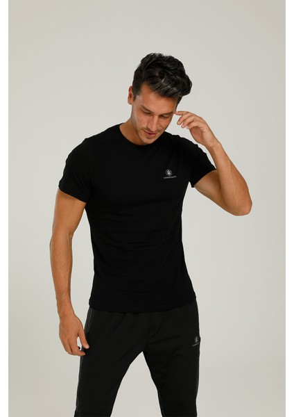 CT102 Basic C-Neck Siyah Erkek T-Shirt