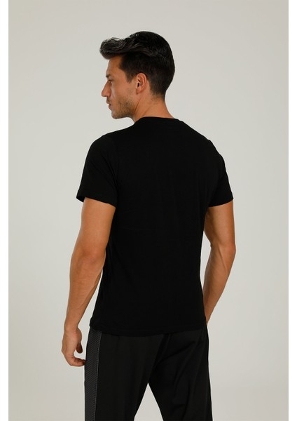 CT102 Basic C-Neck Siyah Erkek T-Shirt