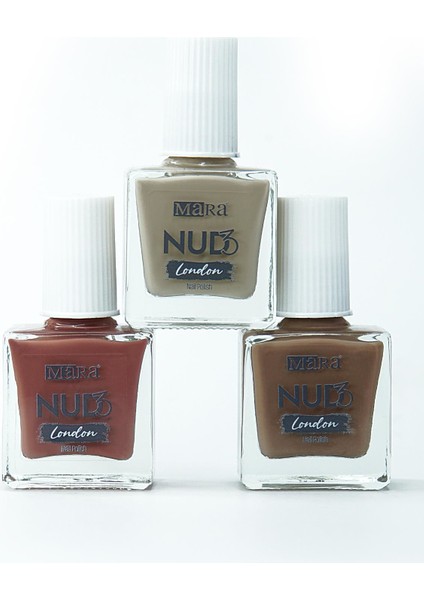 Nude Oje Serisi 3'lü London