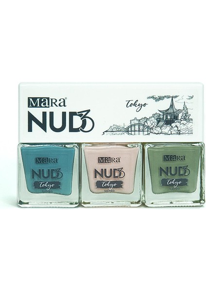 Nude Oje Serisi 3'lü Tokyo