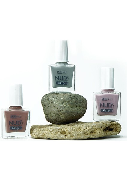 Nude Oje Seti 3'lü Paris Renk Seçenekleri ile Şık ve Modern Manikür fırsatları