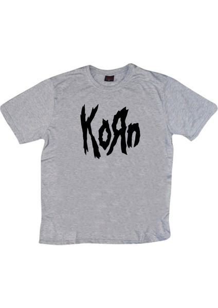 Korn Baskılı T-Shirt