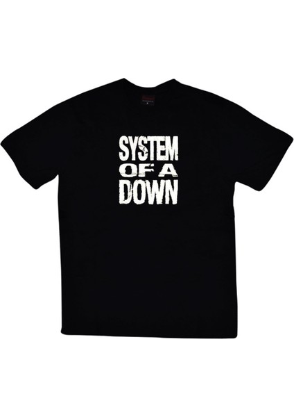 System Of A Down Baskılı T-Shirt