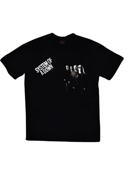 System Of A Down Baskılı T-Shirt