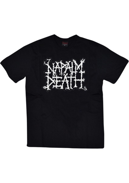 Napalm Death Baskılı T-Shirt