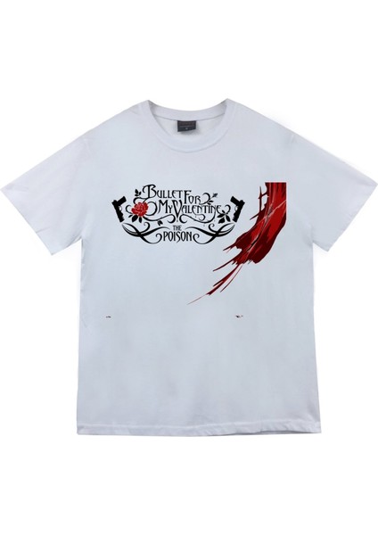 Bullet For My Valentine Baskılı T-Shirt