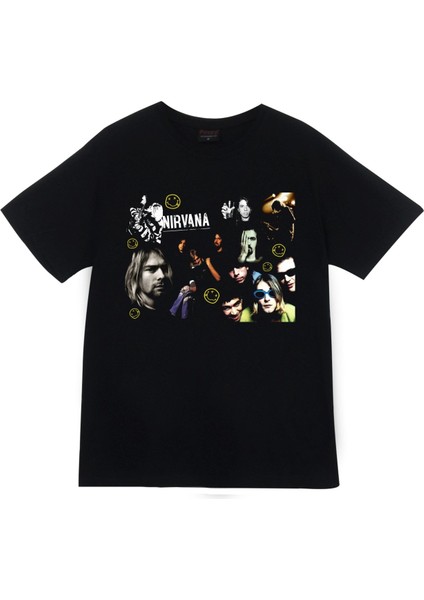 Nirvana Baskılı T-Shirt