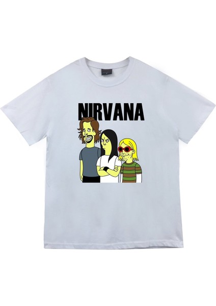 Nirvana Baskılı T-Shirt