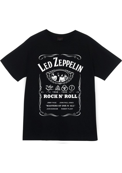 LED Zeppelin Baskılı T-Shirt