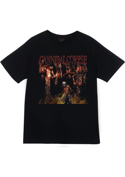 Cannibal Corpse Baskılı T-Shirt