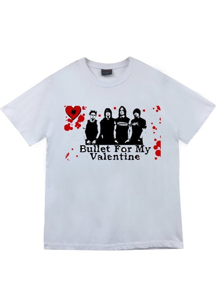 Bullet For My Valentine Baskılı T-Shirt