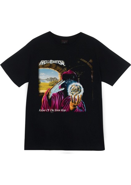 Helloween Baskılı T-Shirt