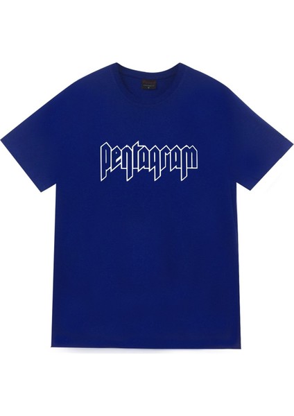 Pentagram Baskılı T-Shirt