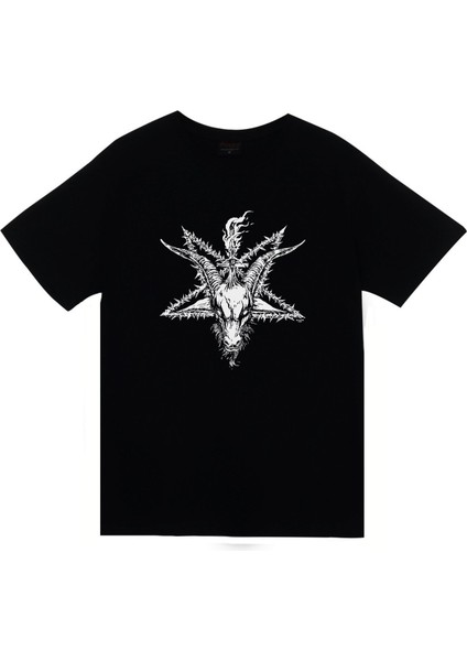Pentagram Baskılı T-Shirt