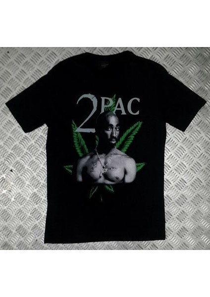 Tupac Baskılı T-Shirt