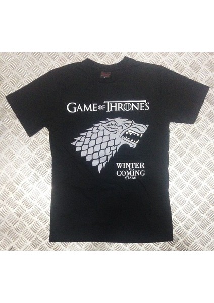 Game Of Thrones Baskılı T-Shirt