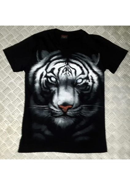 Kaplan Baskılı T-Shirt