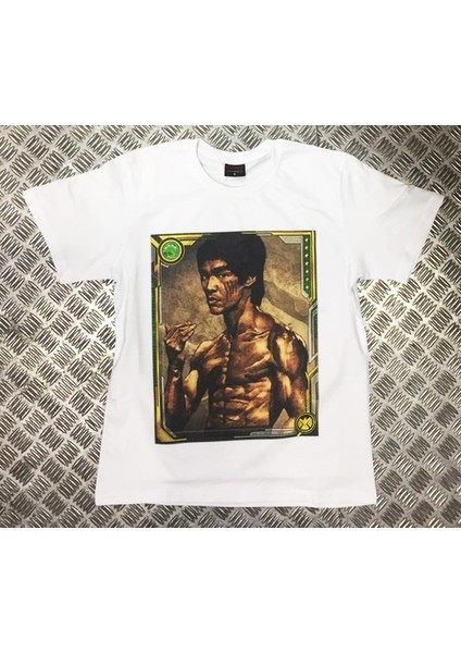 Bruce Lee Baskılı T-Shirt
