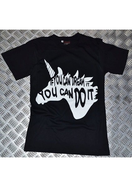 Unıcorn Baskılı T-Shirt