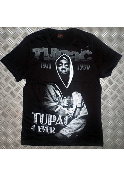 Tupac Baskılı T-Shirt