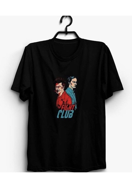 Fight Club Baskılı T-Shirt