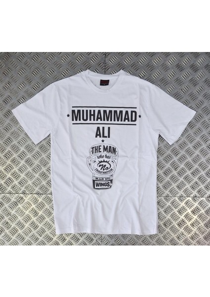 Muhammed Ali Baskılı T-Shirt