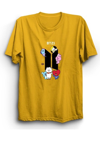 BT21 Bts Baskılı Tshirt