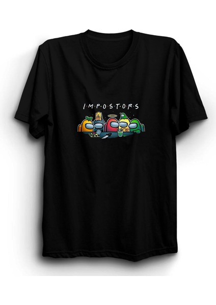 Among Us Impostors Oyun Game Baskılı Tshirt