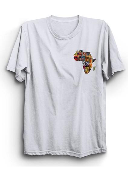 Afrika Baskılı Tshirt