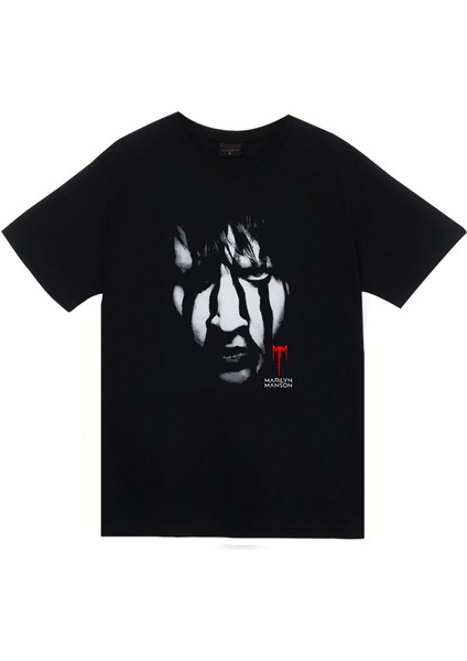 Marilyn Manson Baskılı Tshirt