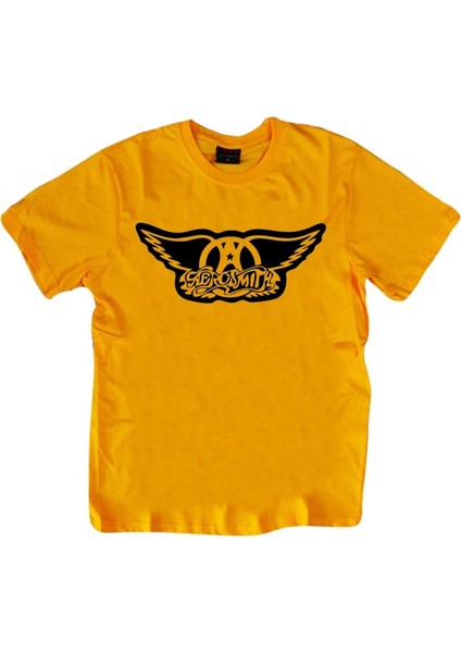 Aerosmith Baskılı T-Shirt